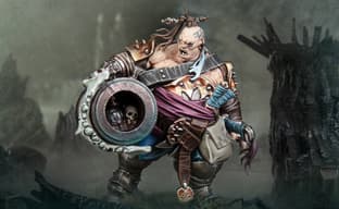 Warhammer Age of Sigmar Authors Show Grell Firefist Miniature - A Mercenary with a Huge Cannon