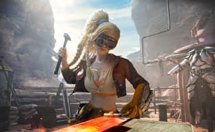 The model embodied the image of Gemma from Monster Hunter Wilds - an ambitious and curious blacksmith