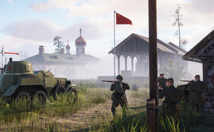 Gameplay of "Znamya Pobedy" - a strategy game with direct unit control - showcased