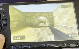 Counter-Strike-style shooter released on 22-year-old console - modders launched the game on Sony PSP