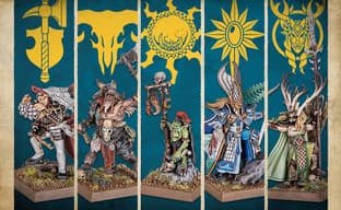 Se presentaron cinco nuevos sets de "Marcha de Batalla" para el juego de mesa Warhammer: The Old World