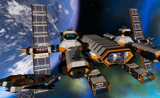 Free-to-play cosmic survival and combat golf available on Steam