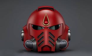 JoyToy Opens Pre-Order for Full-Size Blood Angels Space Marine Helmet from Warhammer 40,000
