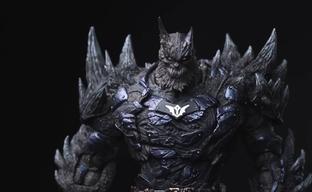 Inart showed unboxing of The Devastator and The Dawnbreaker figures - evil Batmen from the "Dark Nights: Metal" crossover