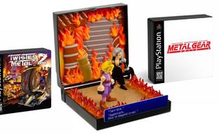 Final Fantasy VII, Metal Gear Solid, and Twisted Metal 2 Dioramas from Console Heroes Spotted in Some Stores