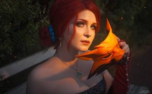 Cosplayer Showcases Triss from "The Witcher 3" Look: Adventures at the Vegelbud Estate Ball