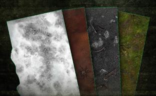 New Free Terrain Zone Templates in Four Colors Now Available for Warhammer 40,000