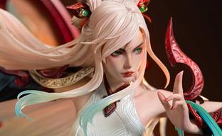 Infinity Studio opens pre-orders for Irelia statue from League of Legends in "Storyteller" skin