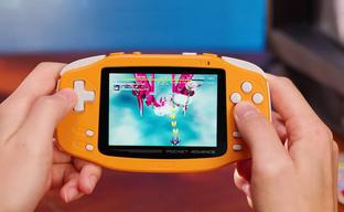 Evoland 2 and Steel Dragon EX Played on KONKR Pocket Advance Handheld Console