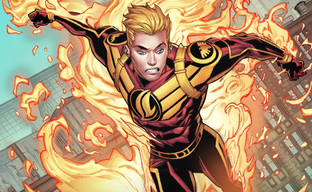 "Vision Quest" May Bring Back Forgotten Human Torch - Fans Examine D23 Stand