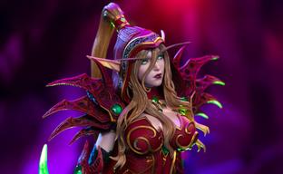 HEX Collectibles Opens Pre-Orders for Valira Sanguinar Rogue Statue from Hearthstone