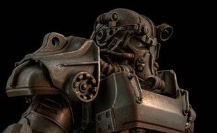 Threezero to open pre-orders for the T-60 Rusty Power Armor figure from the Fallout universe on August 18