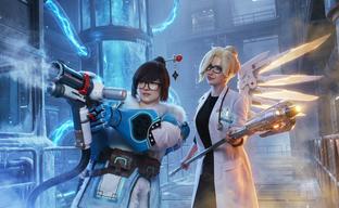 Косплееры предстали в образах Мэй и Ангела из Overwatch: союз света и льда