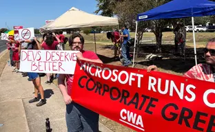Bethesda employees stage new protest against Microsoft layoffs. Allegedly, without them, the studio's games will get worse