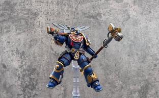 JoyToy Releases Overview Video of Warhammer 40,000: Space Marine 2 Ultramarines Assault Intercessor Figure