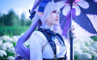 Косплеер предстала в образе Вивиан Банши из Zenless Zone Zero — агента «Пересмешников»