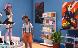 An anime shop management simulator has been released on Steam - you have to serve customers and fight thieves
