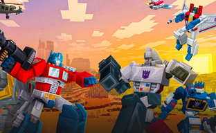 Minecraft received an add-on with Transformers characters - Autobots and Decepticons appeared