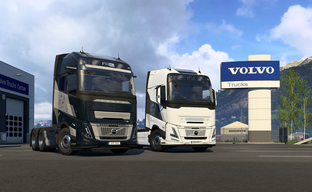 Euro Truck Simulator 2 received graphics improvements, an anniversary truck, and a new livestock trailer - update 1.61 released