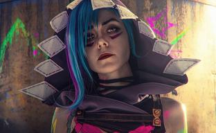 Cosplayer se transformó en Jinx de la serie "Arcane": la niña loca y solitaria del mundo subterráneo