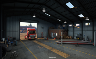 Los jugadores de Euro Truck Simulator 2 no querrán salir de los garajes: han aparecido avances de la actualización 1.62