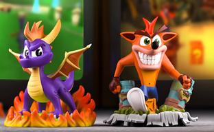 YouTooz abre pedidos anticipados para nuevas figuras de vinilo de Spyro el Dragón y Crash Bandicoot