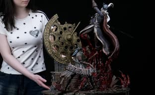 Battle in the Clock Tower: Bard Studio Opens Pre-Order for Unofficial Hunter and Lady Maria Statue from Bloodborne