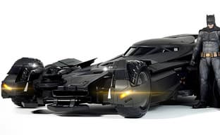 U-P-Finegures Opens Pre-Order for Batmobile Model from "Justice League" Movie