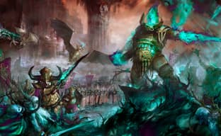 Los autores de Warhammer Age of Sigmar se preparan para abrir el pedido anticipado de la caja con miniaturas "Helsmiths of Hashut"