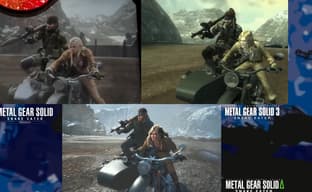 Сравнение разных версий Metal Gear Solid Delta: Snake Eater. Некоторые современные сцены уступают старому игровому автомату