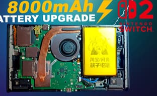 Un modder encontró una forma de prolongar la duración de la Switch 2. La batería es casi una vez y media más potente