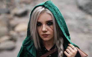 "Llámenme Falca": cosplayer encarna a Ciri del universo de "The Witcher"