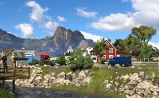 Los autores de Euro Truck Simulator 2 mostraron el primer gameplay de la expansión nórdica Nordic Horizons