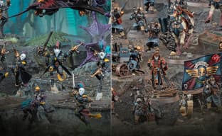 Авторы настольной игры Warhammer 40,000 представили боевые патрули «Арлекины» и «Корпус Смерти Крига»