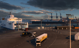 Updated Water Bodies in Euro Truck Simulator 2 — Benelux Rework Screenshots