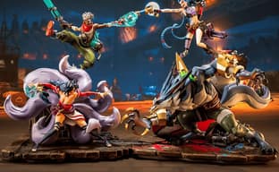 PureArts and Riot Games Open Pre-orders for Jinx, Warwick, Ahri, and Ekko Statues from Fighting Game 2XKO