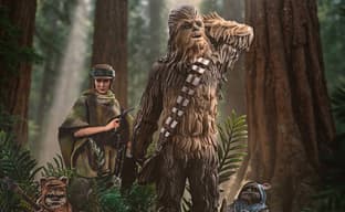 Iron Studios Opens Pre-Order for Chewbacca and Tokkat Statue from \"Star Wars: Episode VI – Return of the Jedi\"