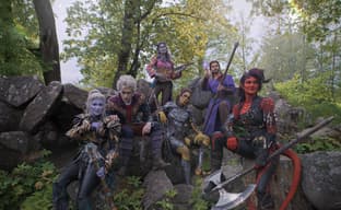 Aventuras en los "Reinos Olvidados": cosplayers se transformaron en un escuadrón de héroes de Baldur's Gate 3