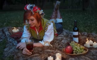 Clara medianoche: cosplayer encarna a Shani de la expansión "The Witcher 3: Wild Hunt - Hearts of Stone"
