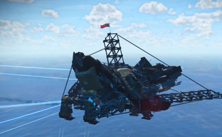 "Hecho 100% por orcos": un fan de No Man's Sky construyó una nave con basura e impresionó a los jugadores