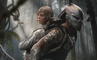 ¡"La cacería ha comenzado!": Iron Studios abre la preventa de la estatua de Dak y Thia de la película "Predator: Badlands"