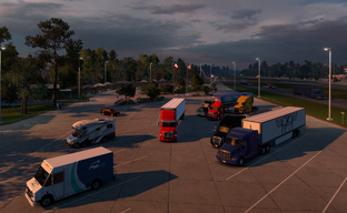 В American Truck Simulator добавили HDR и доработали АЗС для новых машин — началось бета-тестирование обновления 1.57