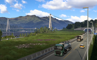 Northern sights and buses in Euro Truck Simulator 2. New screenshots of the Nordic Horizons add-on