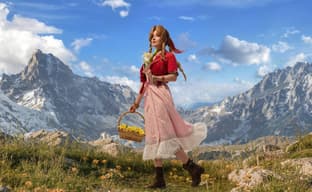 Florista de Midgar: cosplayer se transforma en Aeris Gainsborough del juego Final Fantasy 7