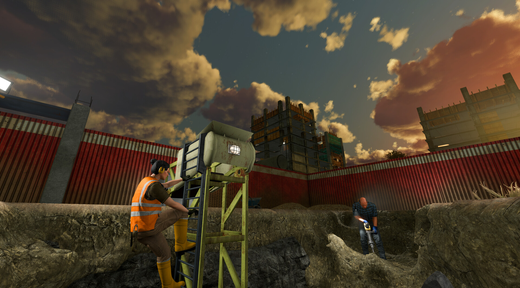 В Steam вышла кооперативная игра Ore Factory Squad о шахтёрах и строительстве фабрики