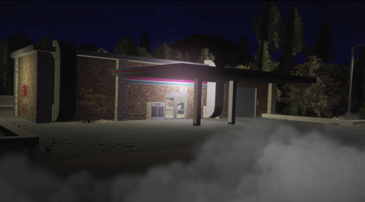 В Steam вышел детективный хоррор Shift At Midnight про автозаправку