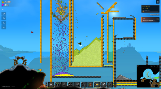 Песочница в духе Terraria с автоматизацией: Sandustry вышла в ранний доступ
