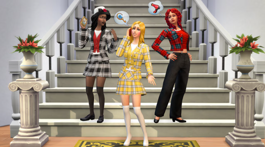 В The Sims 4 появится одежда из «Дрянных девчонок» и «Бестолковых»