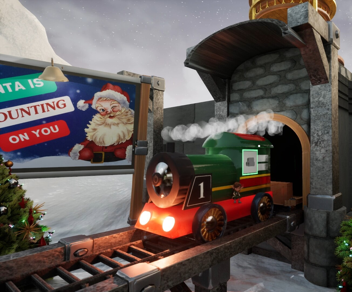 Готовьте подарки летом: в Steam вышла демоверсия кооперативного экшена North Pole Workshop