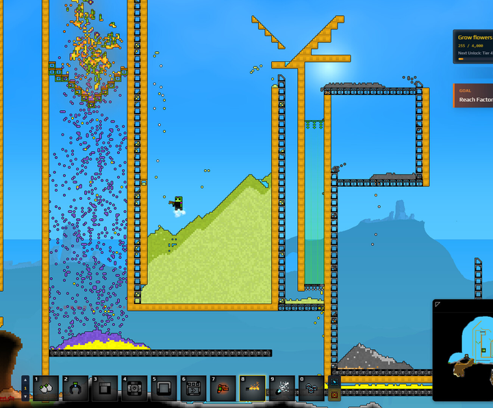 Песочница в духе Terraria с автоматизацией: Sandustry вышла в ранний доступ